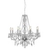 Lustre Pampilles Marie Therese 8x40W E14 Chrome SEARCHLIGHT 8888-8CL