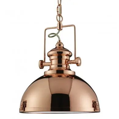Suspension Louisiana 1x60W E27 Le Cuivre SC_2297CU 2297CU Suspension Louisiana 1x60W E27 Le Cuivre SEARCHLIGHT 2297CU