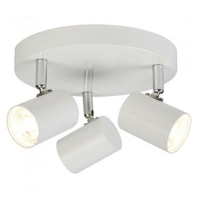 Plafonnier Rollo 4W LED Blanc Chrome SEARCHLIGHT 3173WH