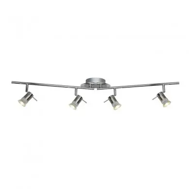 Plafonnier Salle de Bain Aries 4x5W GU10 Chrome SEARCHLIGHT 7444CC-LED