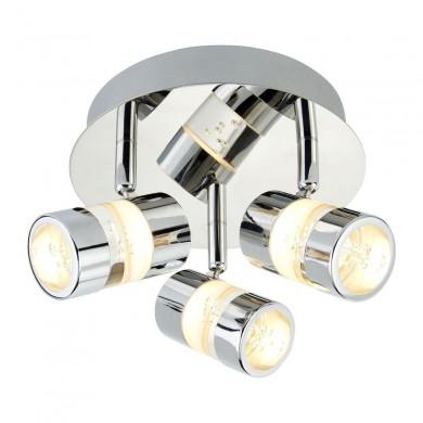 Plafonnier Salle de Bain Bubbles 13,5W LED Chrome SEARCHLIGHT 4413CC