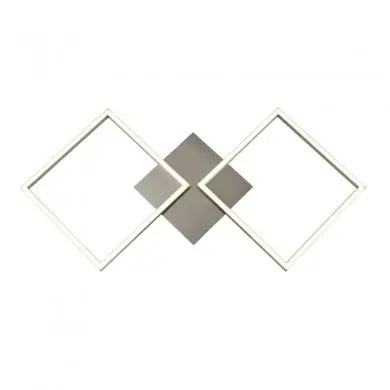 Applique Murale Wall Art 25W LED Aluminium Gris SEARCHLIGHT 2912SS