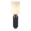 Lampe Flask 1x60W E27 Nickel Noir Bleu SEARCHLIGHT EU59041BK