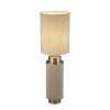 Lampe Flask 1x60W E27 Nickel Hesse Blanc SEARCHLIGHT EU59041SN
