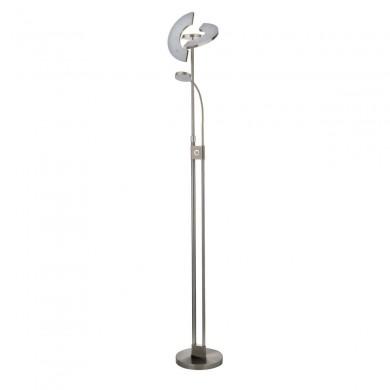 Lampadaire Liseuse Gio 32W LED Nickel Chrome SEARCHLIGHT EU1024SNCC