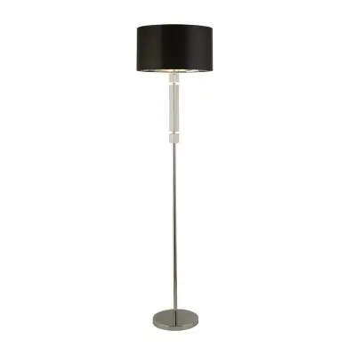 Lampadaire Tribeca 1x60W E27 Chrome Noir Argent SC_EU9389CC EU9389CC Lampadaire Tribeca 1x60W E27 Chrome Noir Argent SEARCHLIGHT EU9389CC