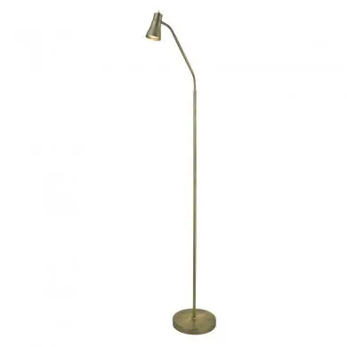 Lampadaire Articulé Jolly 1x10W GU10 Laiton SC_EU1007AB EU1007AB Lampadaire Articulé Jolly 1x10W GU10 Laiton SEARCHLIGHT EU1007AB