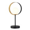 Lampe Boule Lucy 1x33W G9 Noir Or SEARCHLIGHT EU8141BGO