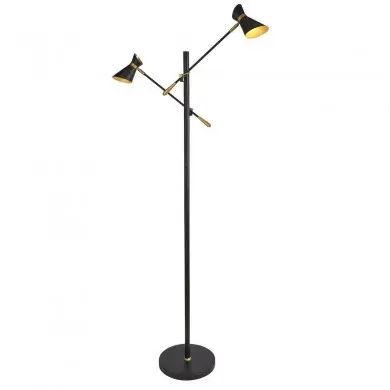 Lampadaire Diablo 4W LED Gold Noir Mat SEARCHLIGHT EU5962-2BG