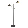 Lampadaire Diablo 4W LED Gold Noir Mat SEARCHLIGHT EU5962-2BG