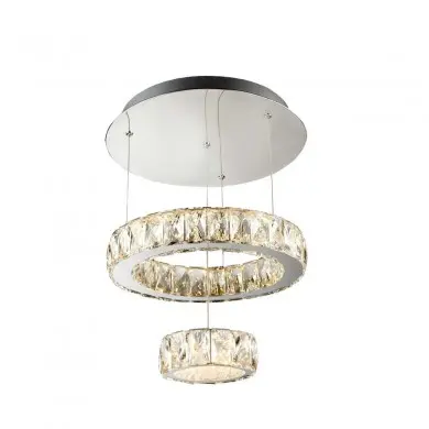 Suspension Clover 31,62W LED Argent Chromé SEARCHLIGHT 2328CC