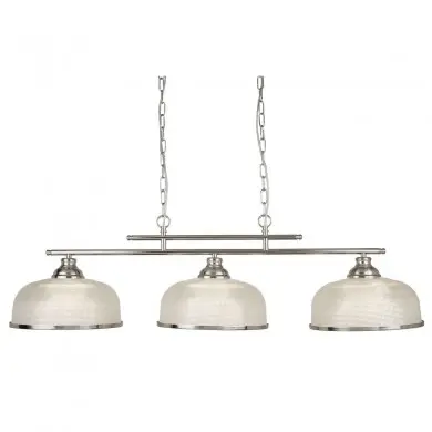 Suspension Bistro 3x60W E27 Metal SEARCHLIGHT 3593-3SS