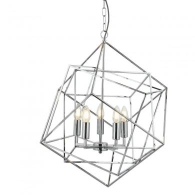 Suspension Cube 5x40W E14 Chrome SEARCHLIGHT 7865-5CC