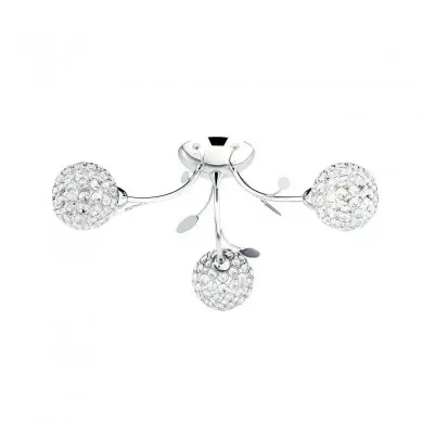 Plafonnier Boule Bellis 3x7W G9 Chrome SC_6573-3CC 6573-3CC Plafonnier Boule Bellis 3x7W G9 Chrome SEARCHLIGHT 6573-3CC