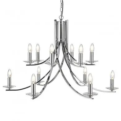 Lustre Ascona 12x60W E14 Chrome SC_41612-12CC 41612-12CC Lustre Ascona 12x60W E14 Chrome SEARCHLIGHT 41612-12CC