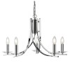 Lustre Ascona 5x10W E14 Chrome SEARCHLIGHT 4165-5CC