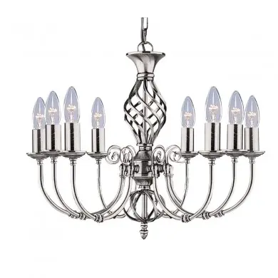 Lustre Zanzibar 8x60W E14 Metal SEARCHLIGHT 4489-8