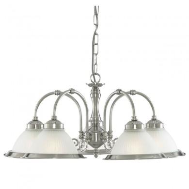 Suspension American 5x10W E27 Metal SEARCHLIGHT 1045-5