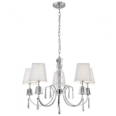 Lustre Abat-Jour Portico 5x7W G9 Chrome SEARCHLIGHT 6885-5CC