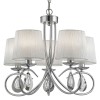 Lustre Abat-Jour Angelique 5x7W E14 Chrome SEARCHLIGHT 1025-5CC