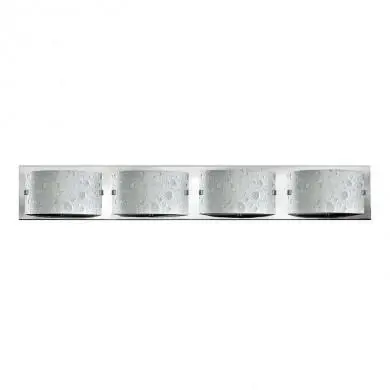Applique Murale Daphne Chrome 4x3,5W G9 ELS_hkdaphne4bath HK-DAPHNE4 BATH Applique Murale Daphne Chrome 4x3,5W G9 HINKLEY HK-DAPHNE4 BATH