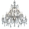 Lustre Pampilles Marie 30x40W E14 Chrome SEARCHLIGHT 3314-30