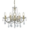 Lustre Pampilles Marie 5x10W E14 Or Et SEARCHLIGHT 699-5