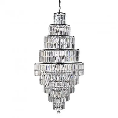 Lustre Cascade Empire 13x40W E14 Chrome SEARCHLIGHT 1500CC