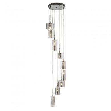 Suspension Linen 9x1,55W G4 Chrome SEARCHLIGHT 1939-9CC