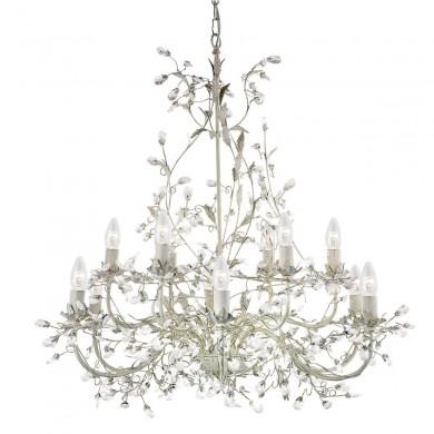 Lustre Almandite 12x40W E14 Or SC_24912-12CR 24912-12CR Lustre Almandite 12x40W E14 Or SEARCHLIGHT 24912-12CR