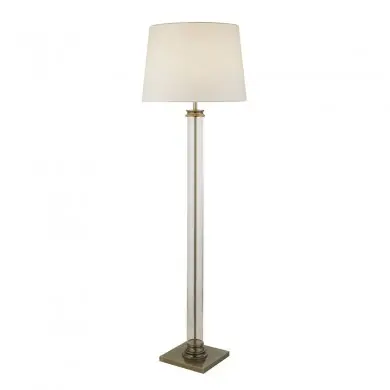 Lampadaire Pedestal 1x60W 2G11 Laiton Crème SEARCHLIGHT EU5142AB