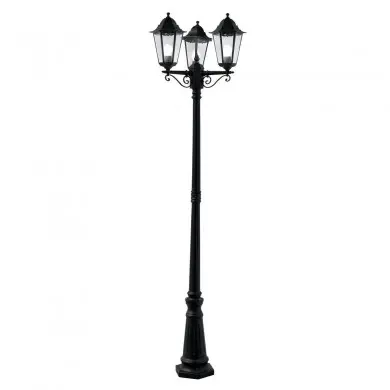 Lampadaire Extérieur Alex 3x60W E27 Noir SEARCHLIGHT 82540BK