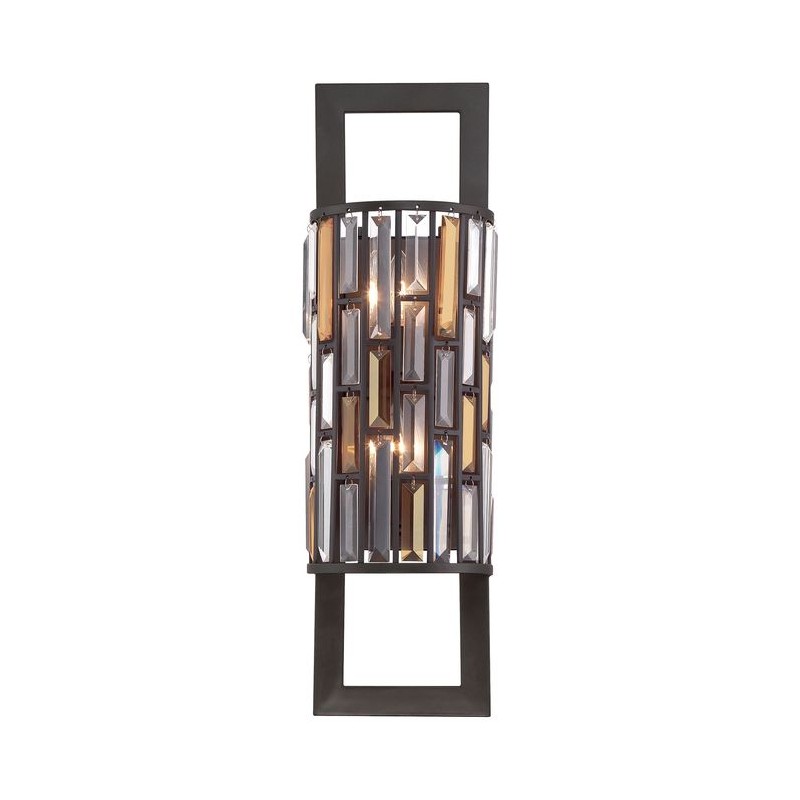 Applique Murale Gemma H 64,8cm 2x60W Bronze Noir HINKLEY hkgemma2bvbz