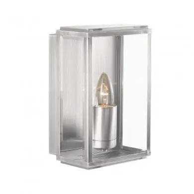 Applique Extérieur Box 1x10W E27 Argent SEARCHLIGHT 8204SS