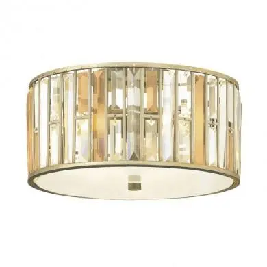 Plafonnier Gemma 3x100W Argent HINKLEY hkgemmafsl