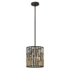 Suspension Gemma 1x100W Bronze Noir HINKLEY hkgemmapavbz