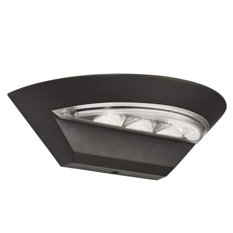 Applique Extérieur Lincoln 6W LED Gris Foncé SEARCHLIGHT 5122GY