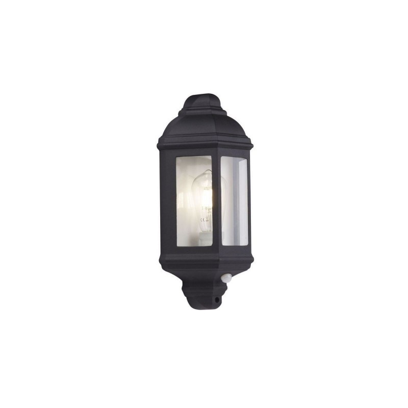 Applique Extérieur Maine 1x60W E27 Noir SEARCHLIGHT 280BK-PIR