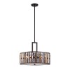 Suspension Gemma 3x100W Bronze Noir HINKLEY hkgemmapcvbz