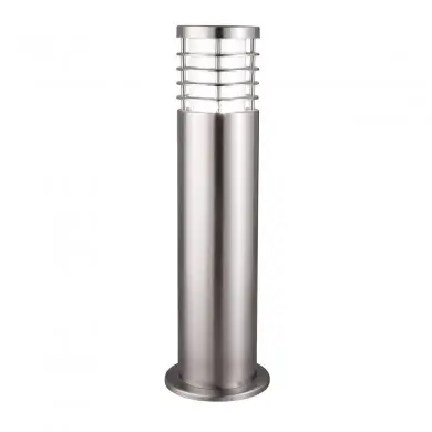 Borne Lumineuse Extérieur Louvre 1x10W E27 Inox SEARCHLIGHT 1556-450