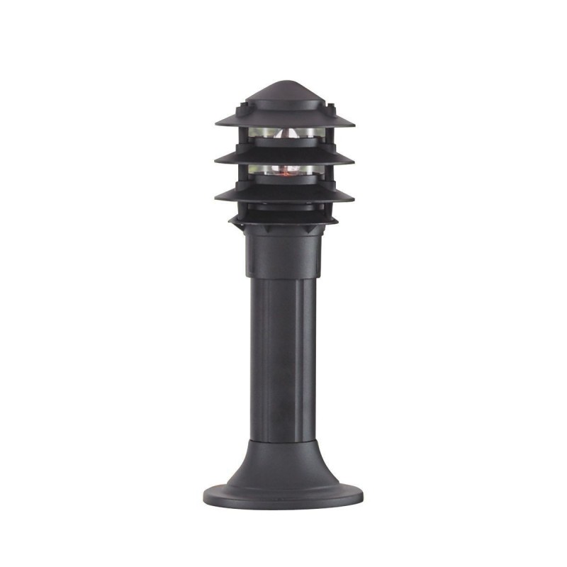 Borne Lumineuse Extérieur Bollards 1x60W E27 Noir SEARCHLIGHT 1075-450