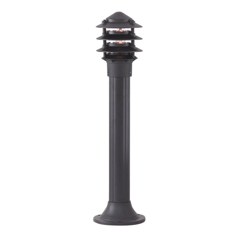 Borne Lumineuse Extérieur Bollards 1x10W E27 Noir Mat L190 SEARCHLIGHT 1076-730