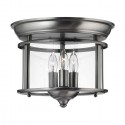 Plafonnier Gentry 3x40W Argent