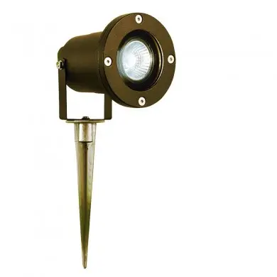 Spot à piquer Extérieur Spikey 1x3W GU10 Brun Rouillé SEARCHLIGHT 5001RUS-LED