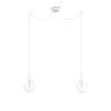 Suspension MINIMAL Blanc 2x60W IDEAL LUX 112718