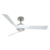 Ventilateur Plafond Eco Revolution 136cm Chromé Blanc CASAFAN 313621