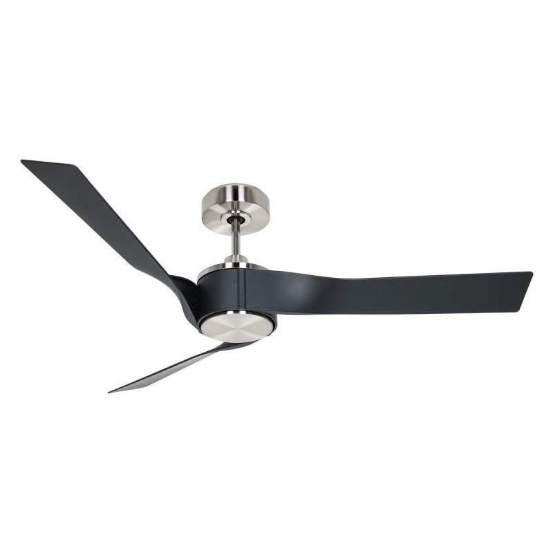 Ventilateur Plafond Eco Revolution 136cm Chromé Noir CAS_313622 313622 Ventilateur Plafond Eco Revolution 136cm Chromé Noir CASAFAN 313622