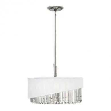 Suspension Gigi Nickel 3x60W E14 HINKLEY HK-GIGI-3P