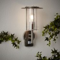 Applique extérieur YORK acier 1x60W capteur IR