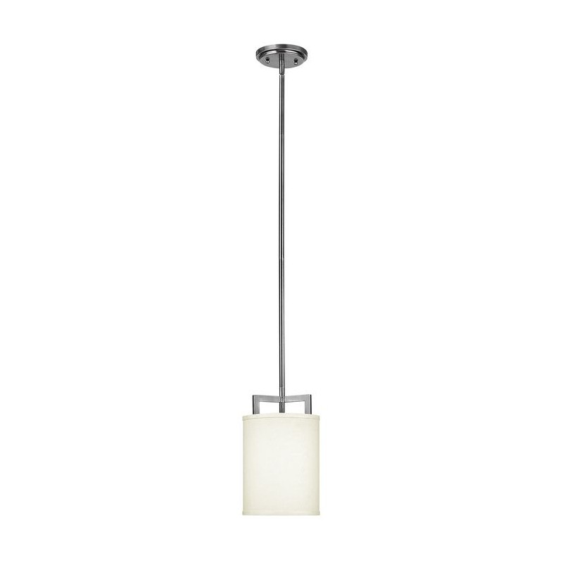 Suspension Hampton 1x100W Argent foncé HINKLEY hkhamptonpa